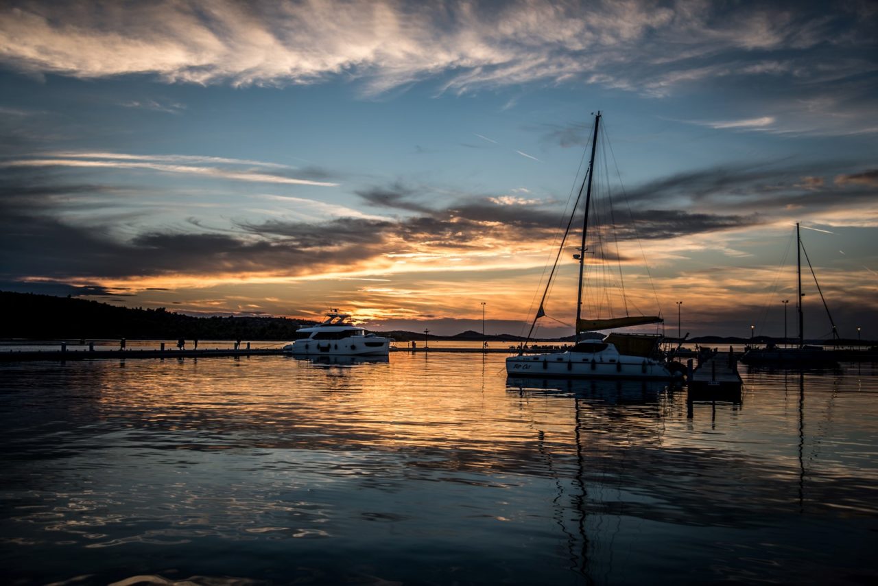 Chorwacja - zachód słońca