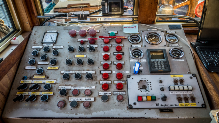 STS Kapitan Borchardt - Sterówka