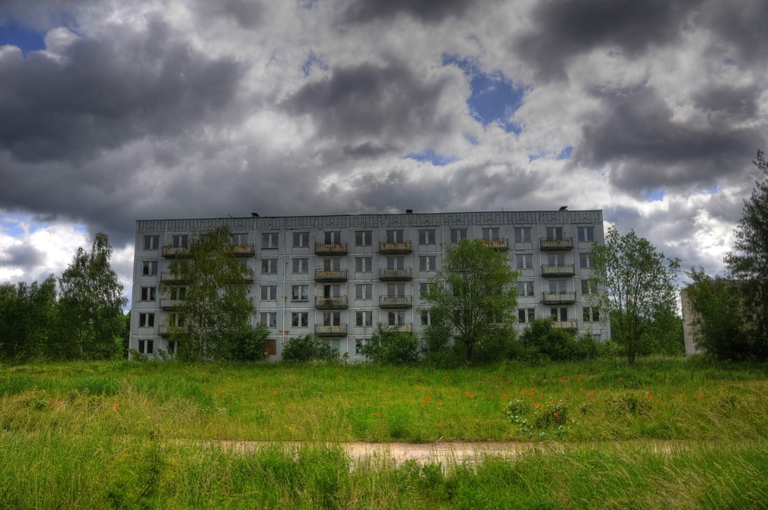 Kłomino - wymarłe miasto