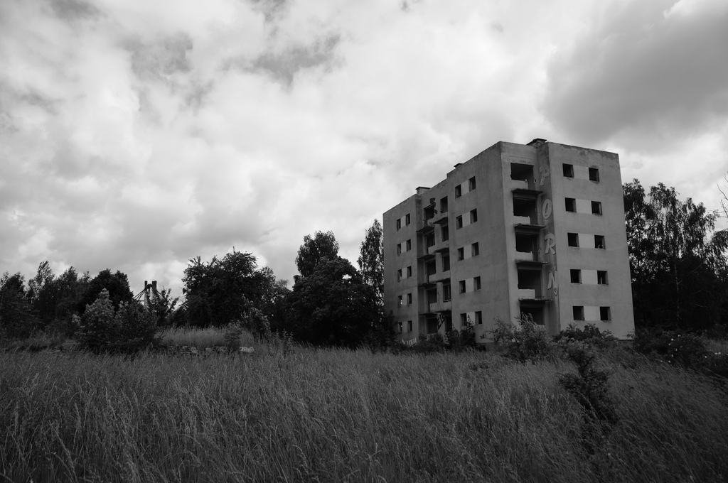 Kłomino - wymarłe miasto