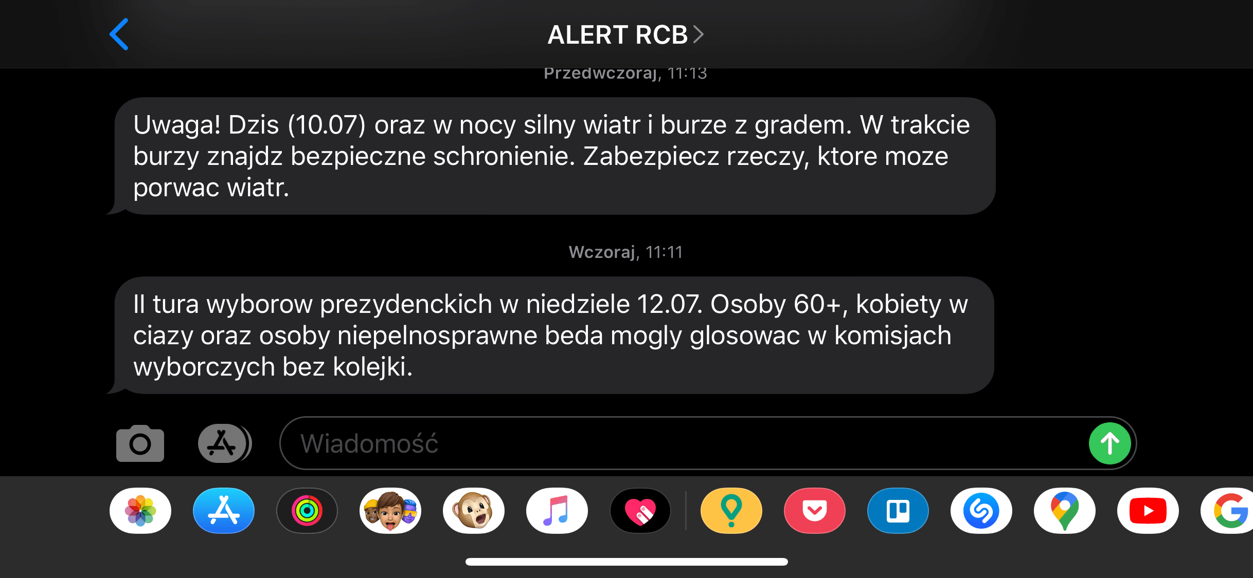 Alert RCB o kolejności osób do głosowania