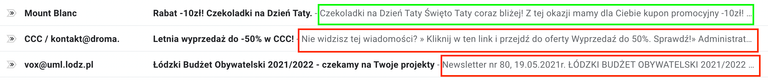 Preheader