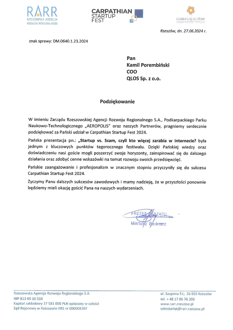 References Carpathian Startup Fest 2024