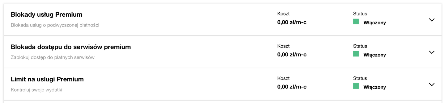 Blocking premium numbers