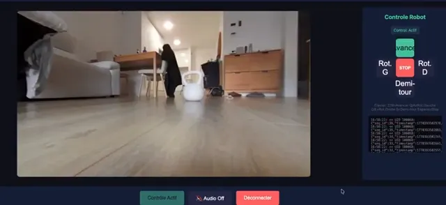 Previewing someone else's apartment with the DJI Romo drone