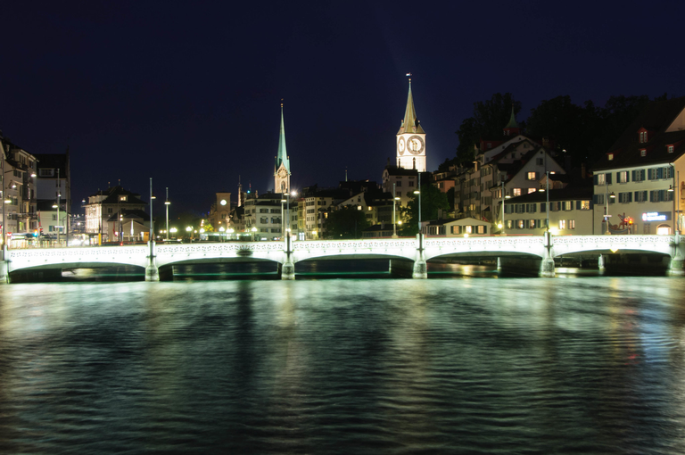 Zurych i jego rzeka Limmat