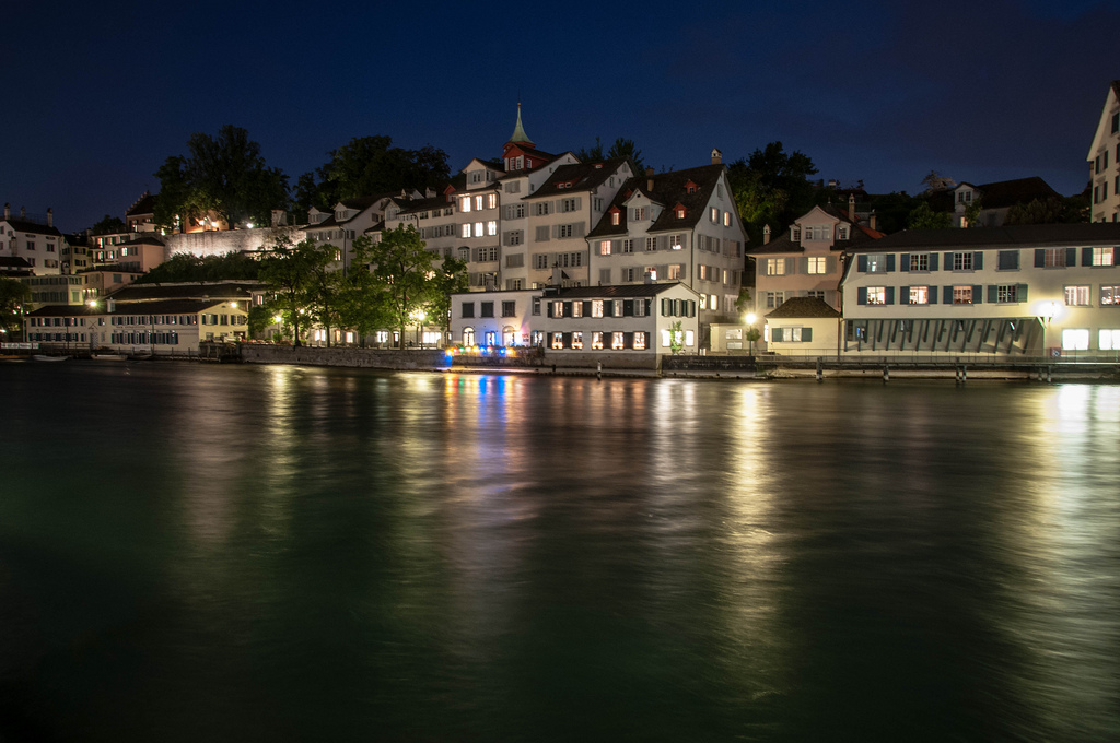 Zurych i jego rzeka Limmat