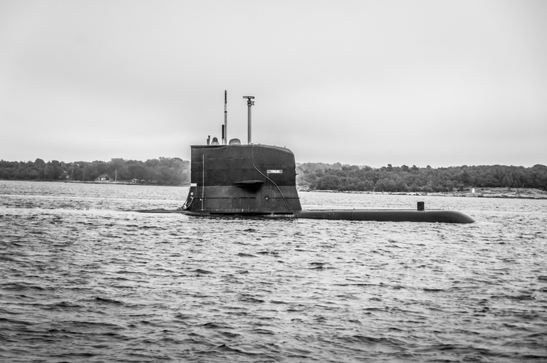 Łódź podwodna w Karlskrone