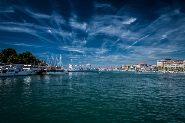 Wypływamy z Zadaru na Morze Adriatyckie