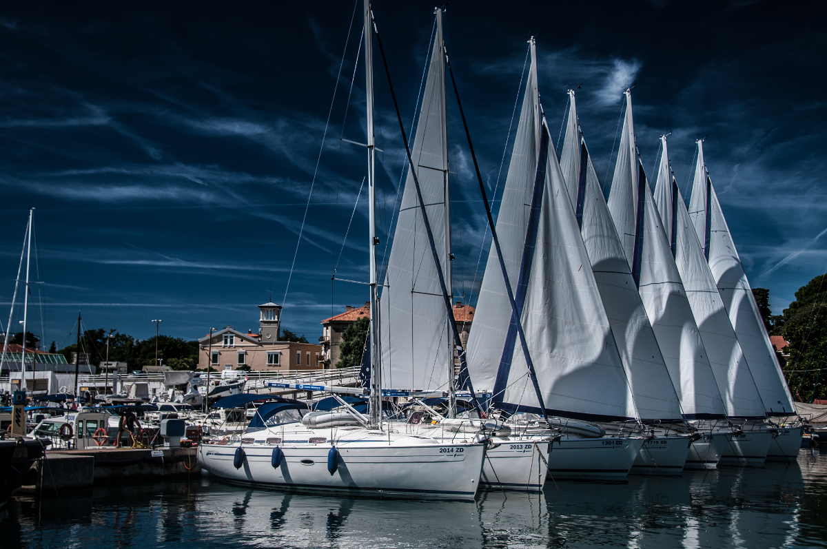 Wypływamy z Zadaru na Morze Adriatyckie