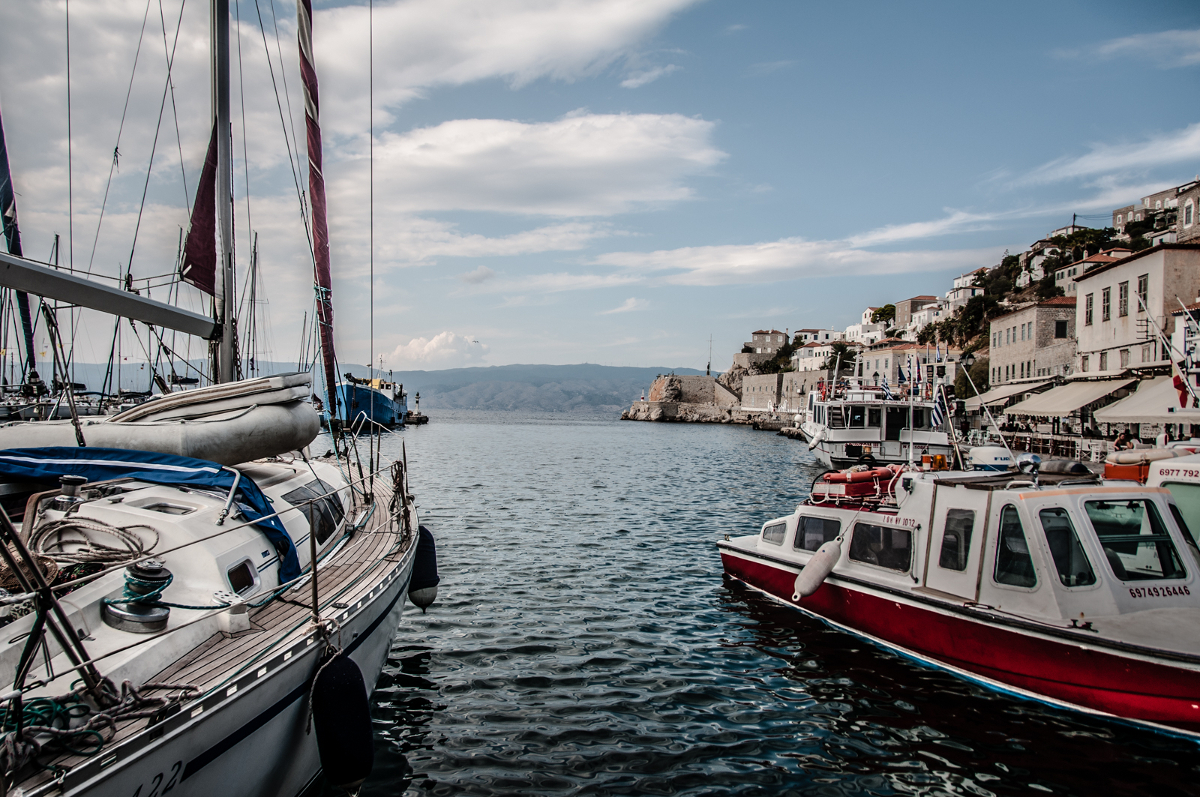 Wypływamy z Aten na Morze Egejskie