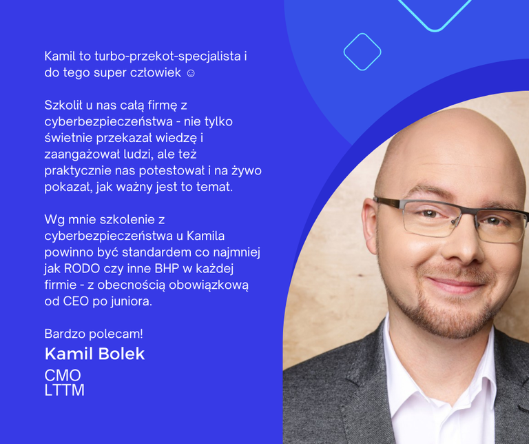 Opinia Kamila Bolka