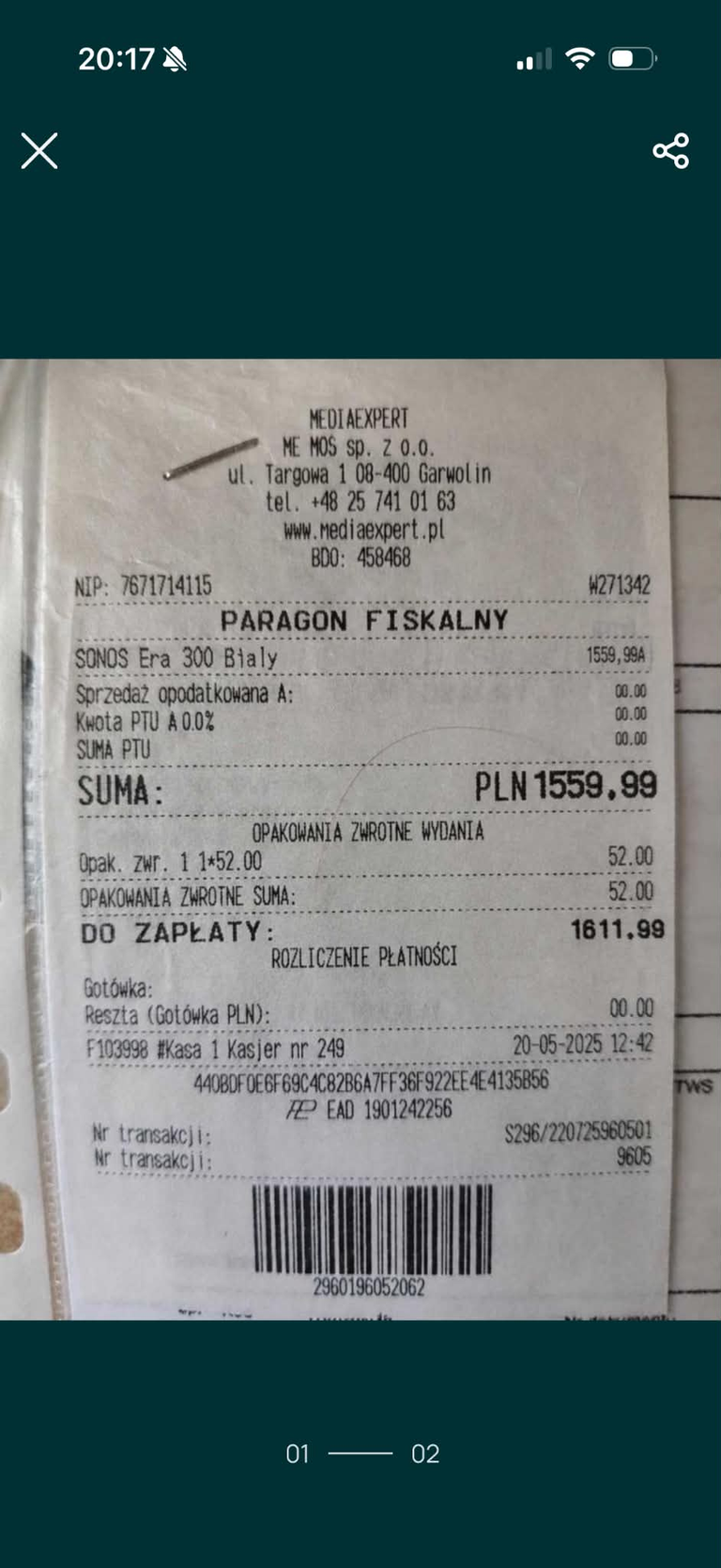 Oszustwo na OLX